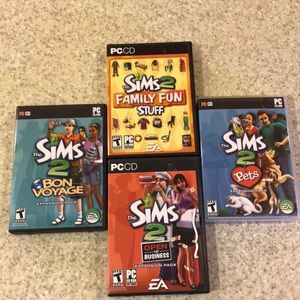 Sims Expansion Packs (4) PC-CD